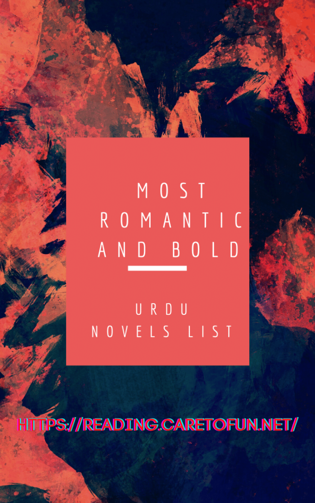 most romantic and bold urdu novels list